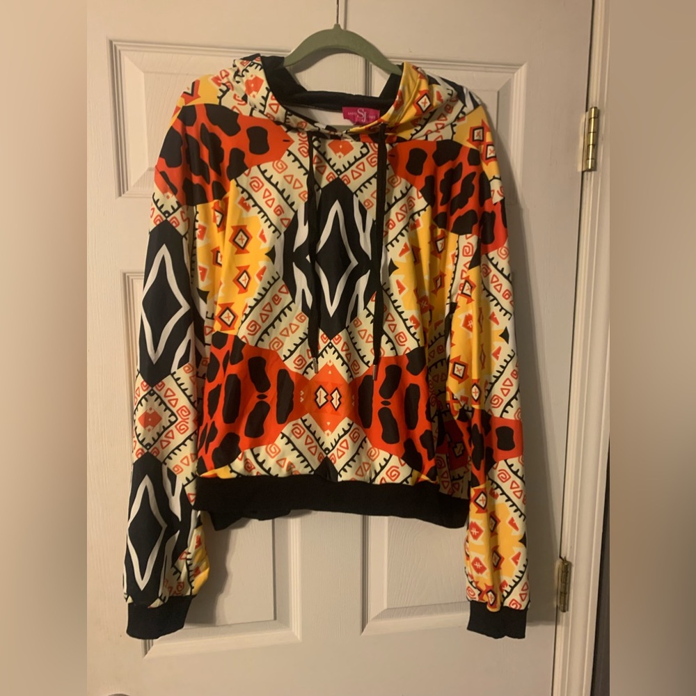 Sassy Jones satin lined jogger set